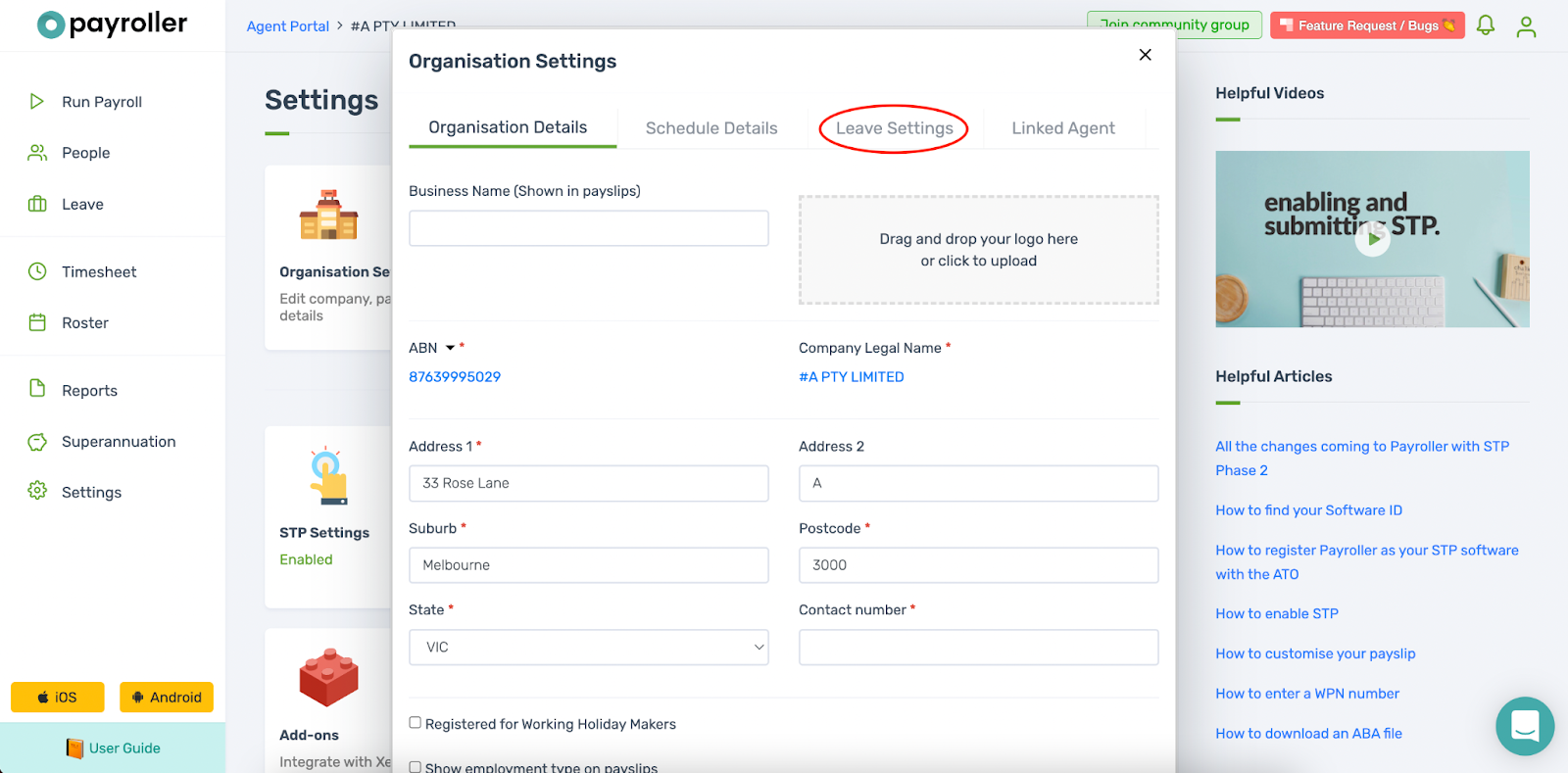 How To Show Leave Balances On Payslips | Payroller Australia