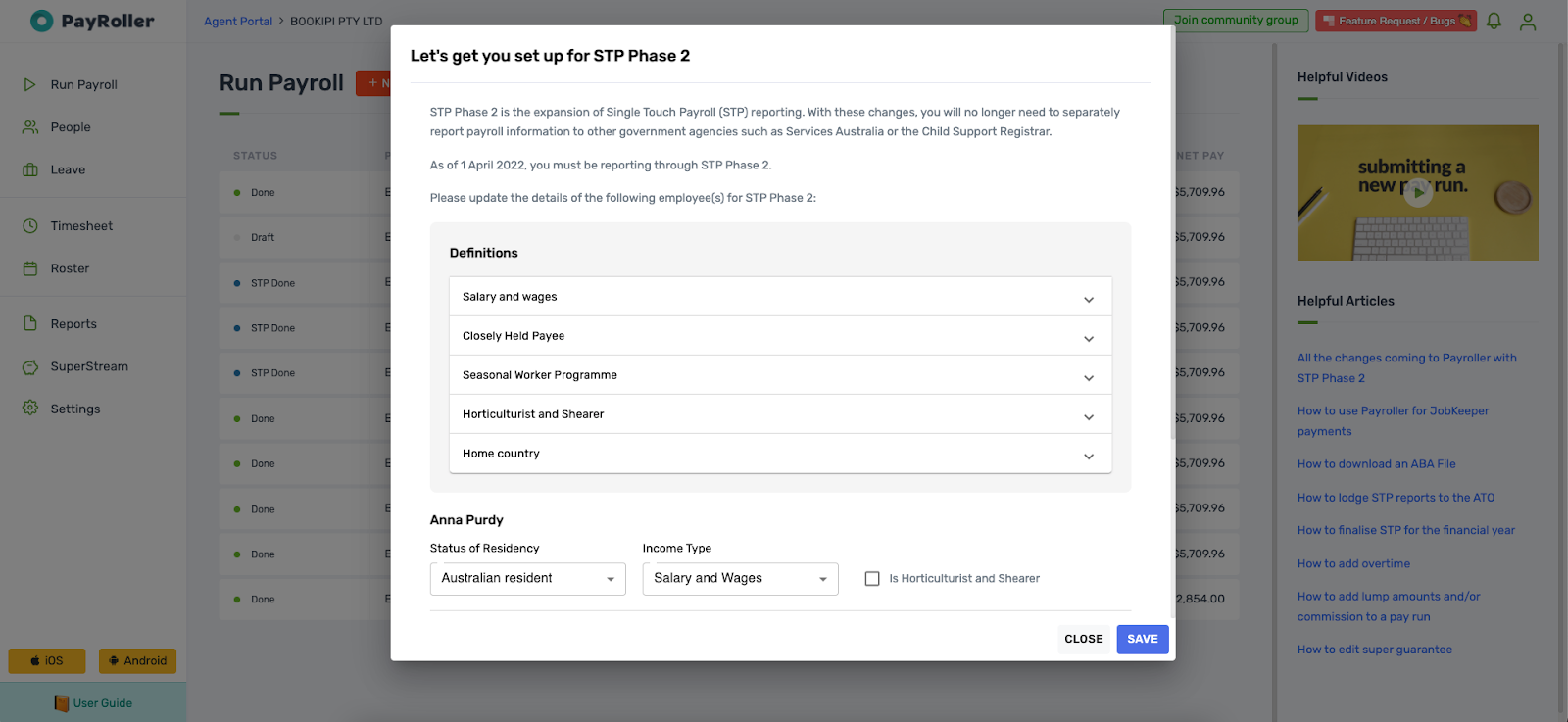 STP phase 2 - How to update your staff for STP Phase 2 - 1