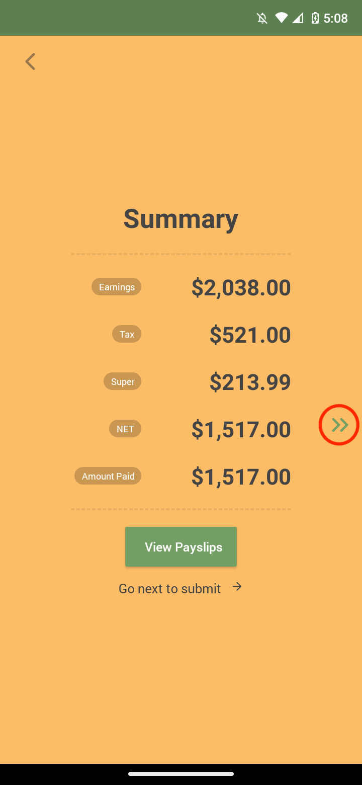 Payroller Mobile App - Learn how to add a bonus/commission on the Payroller mobile app - 8