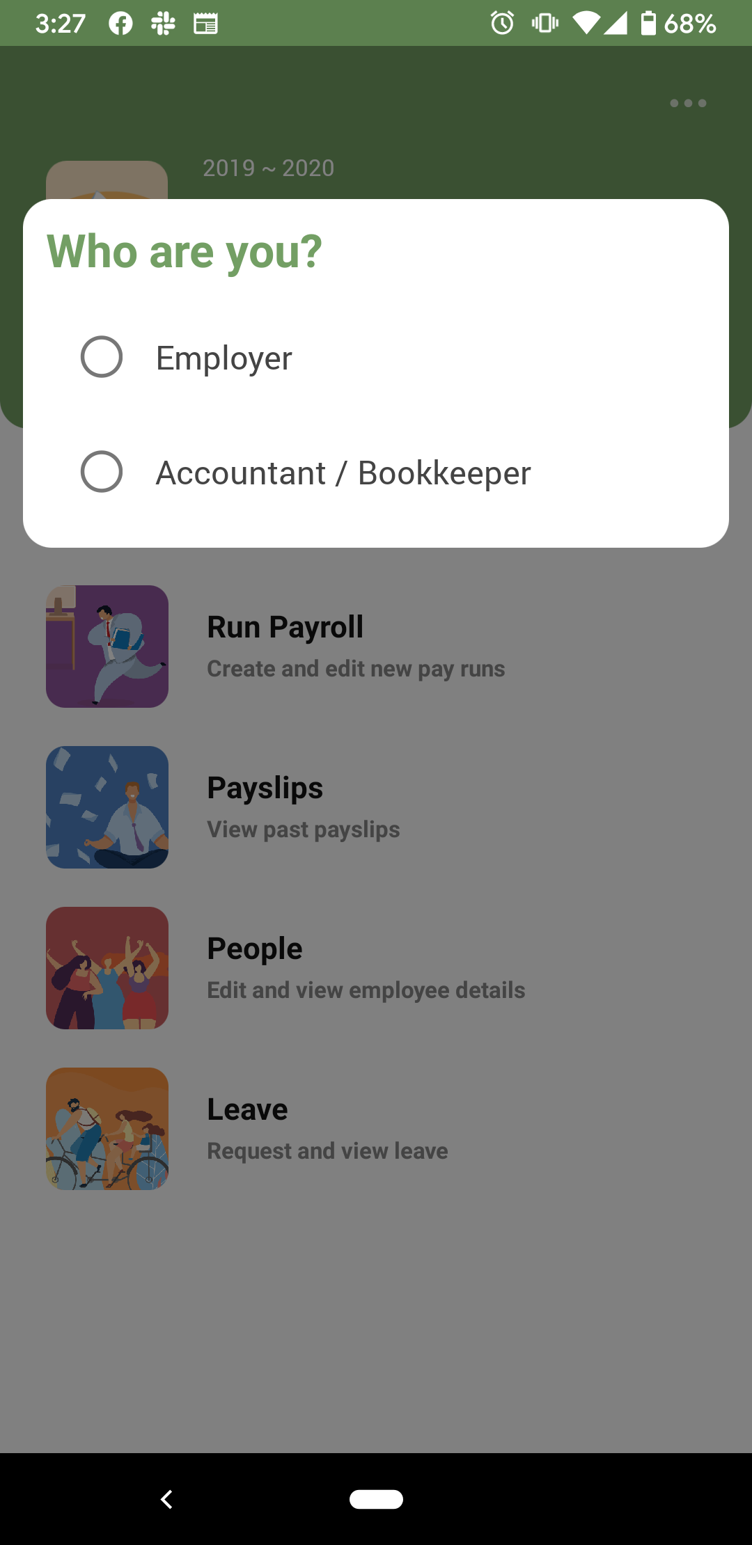 Payroller Mobile App - How to create an account on the Payroller mobile app - 6