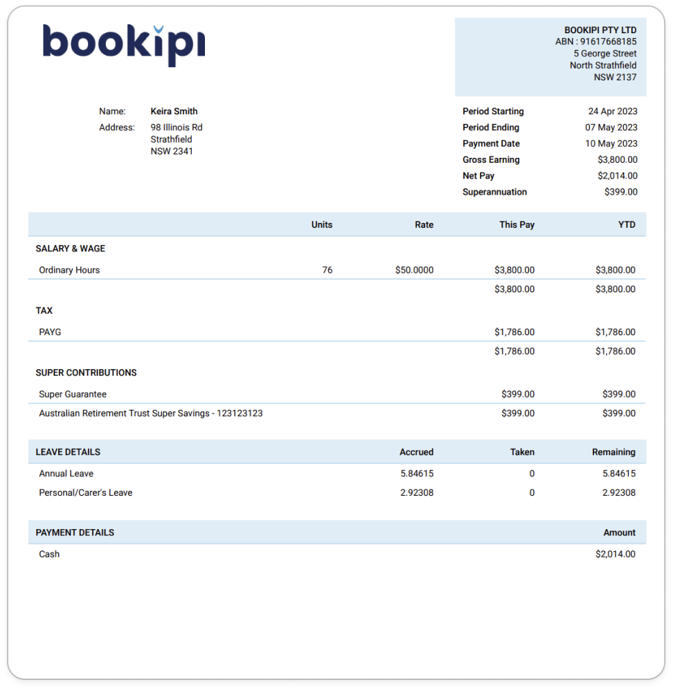 Payroller settings - How to add a logo to your payslips - 5