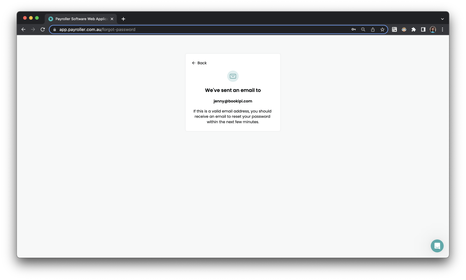 Accessing your account - Resetting your password - 4