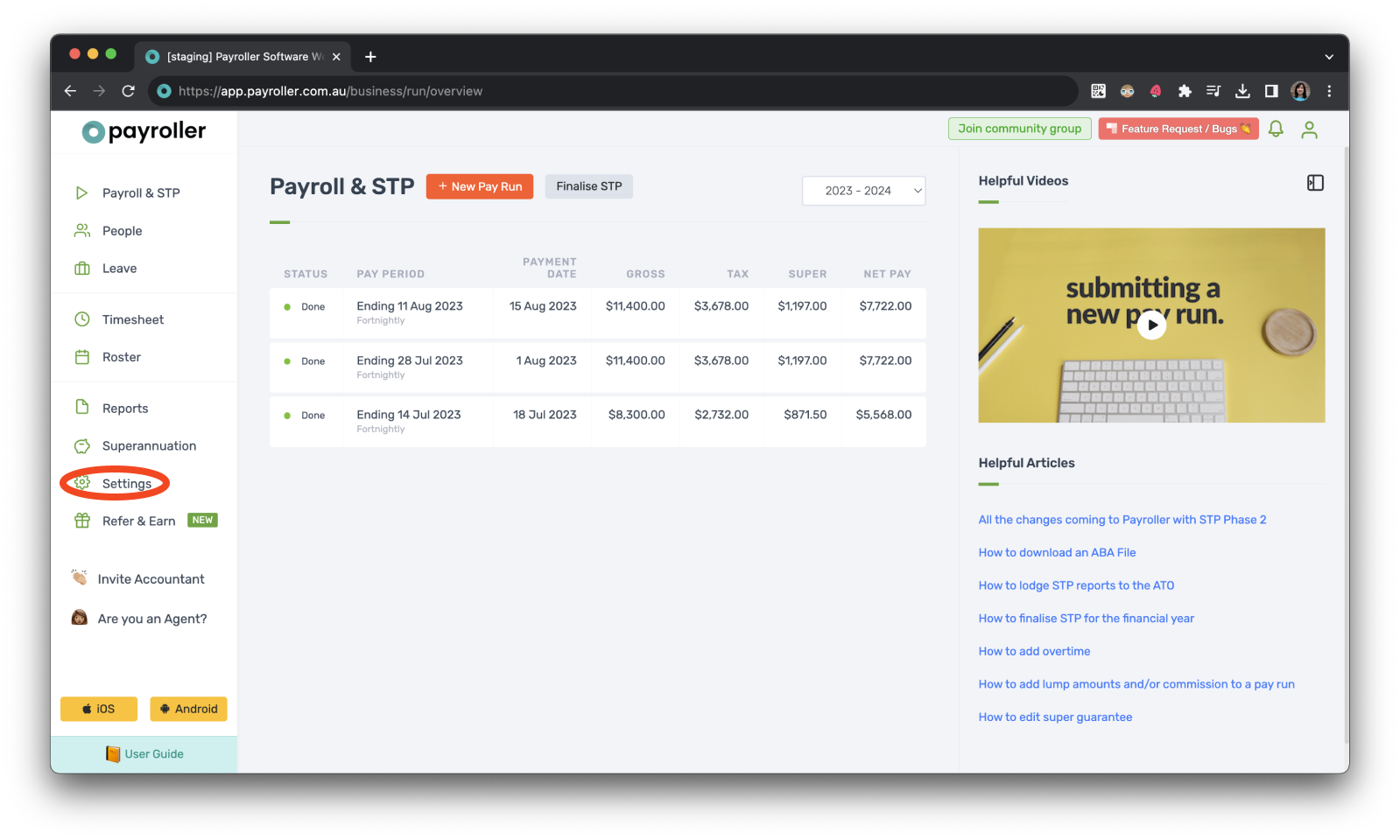 Agent Account - Changing your employer account to an Agent Account - 1