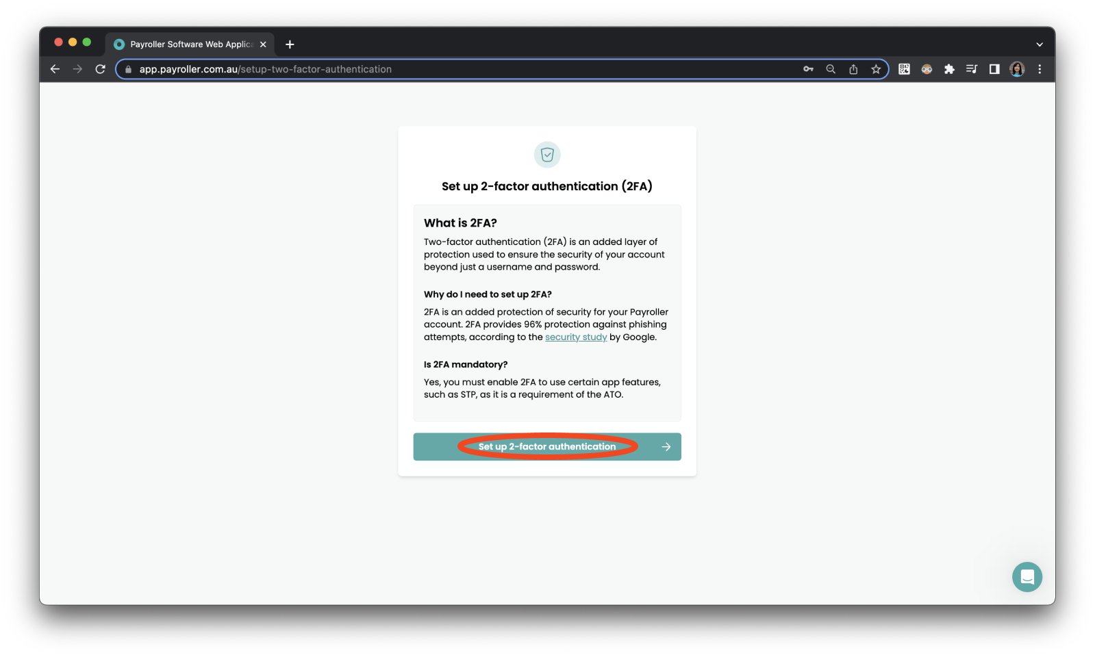 Accessing your account - Two Factor Authentication 2FA - 2