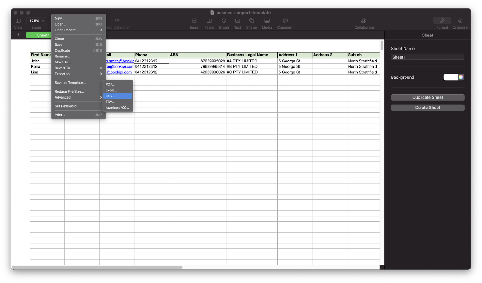 Agent Account - Importing clients and employees - 5