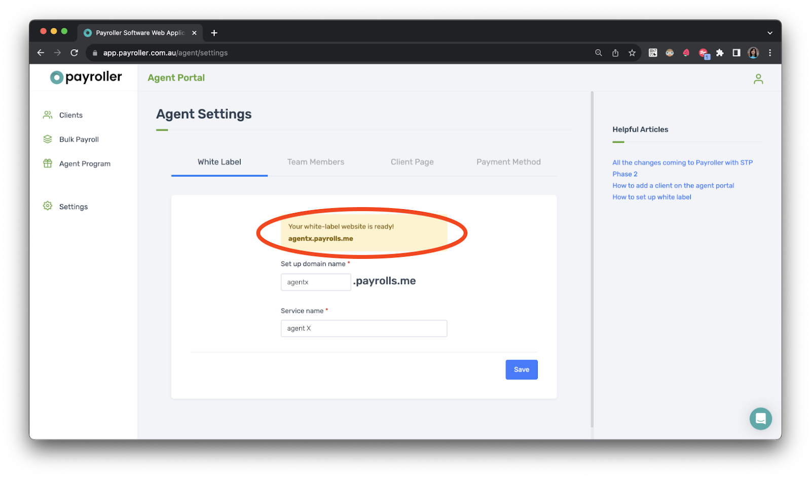 Agent Account - Setting up White Label - 4