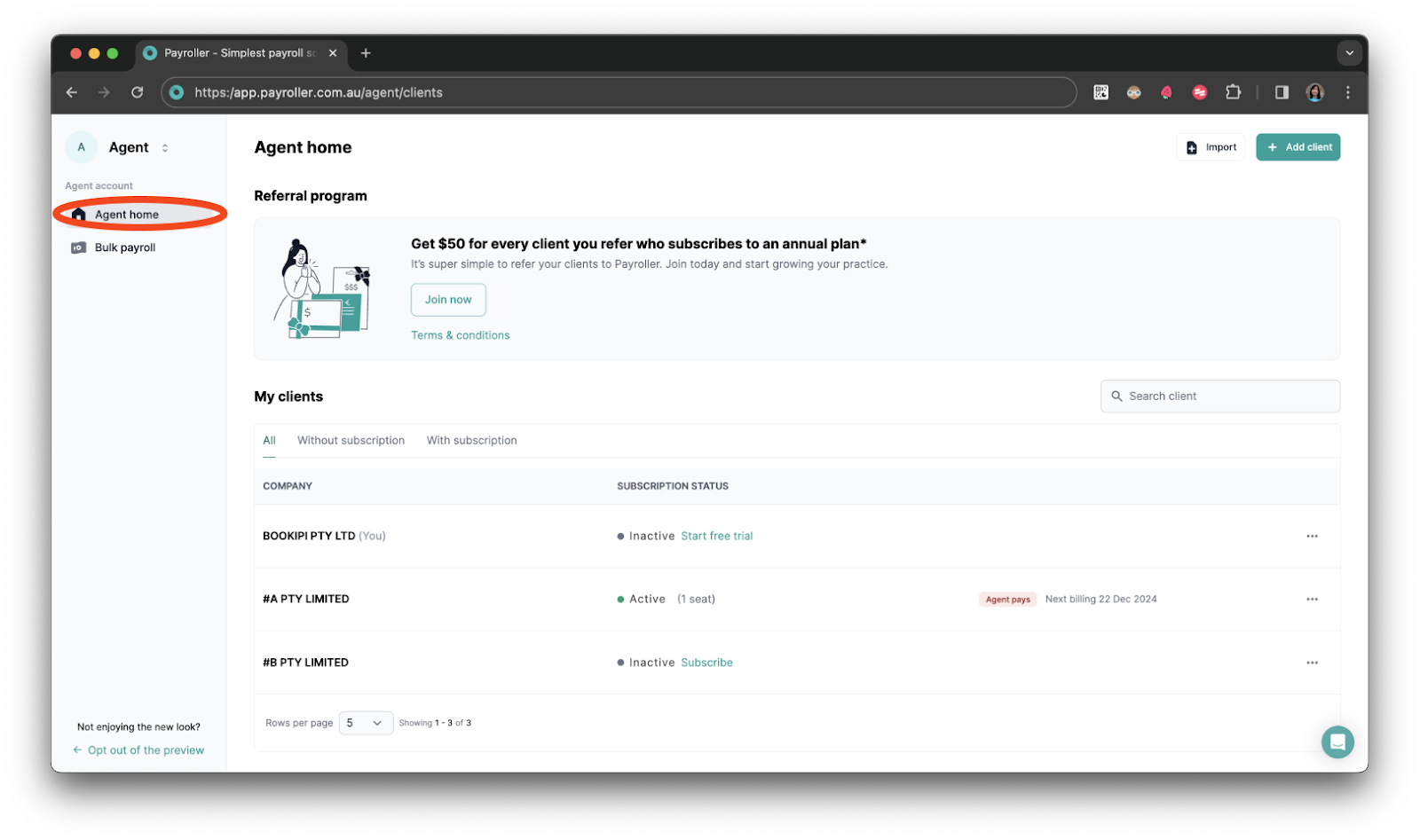 Agent Account - Agent Portal - 9