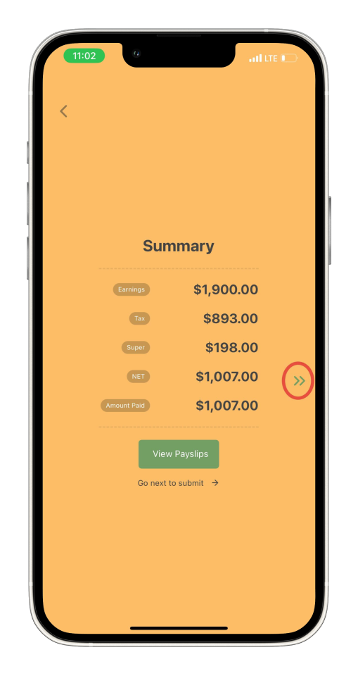 Payroller Mobile App - Learn how to add a bonus/commission on the Payroller mobile app - 8