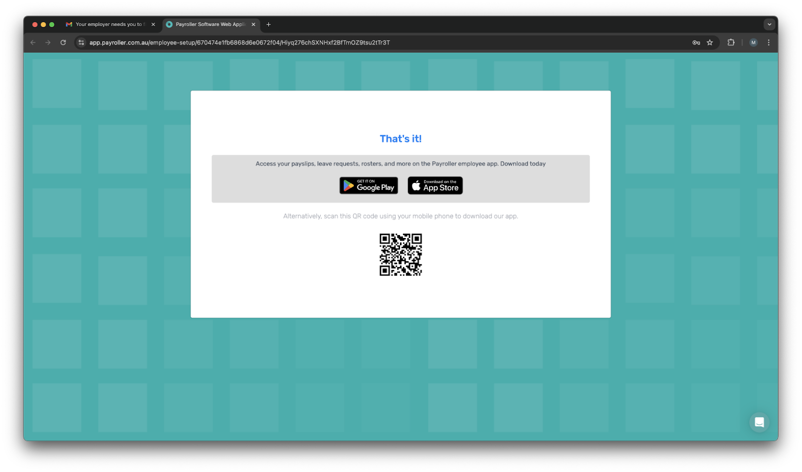 Employee app - How to fill out your employment details as an employee - 8