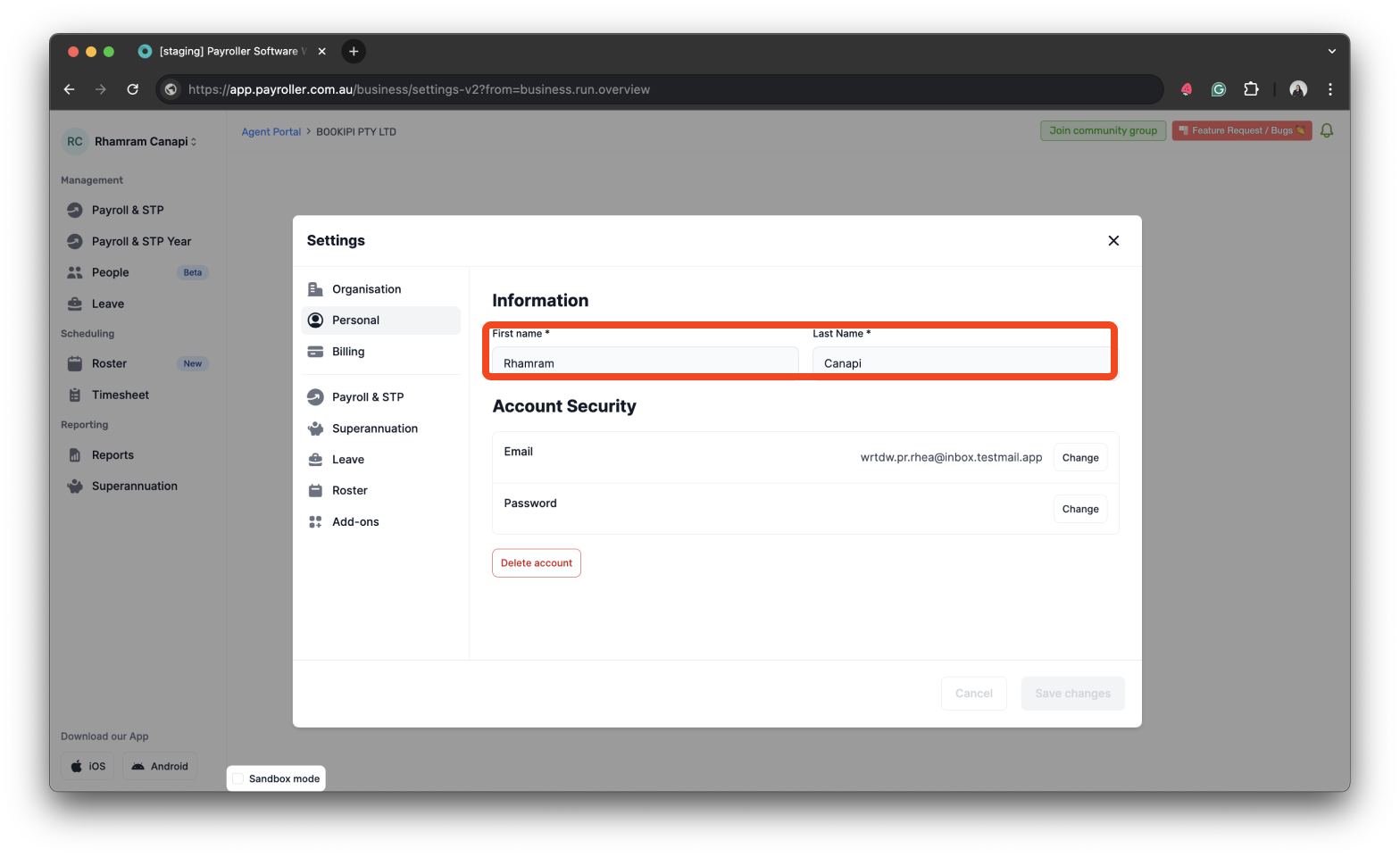 Uncategorized - How to edit the agent account holder's name in your Agent Portal - 5