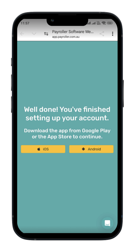 Employee app - How to switch companies for employees on the employee app - 3