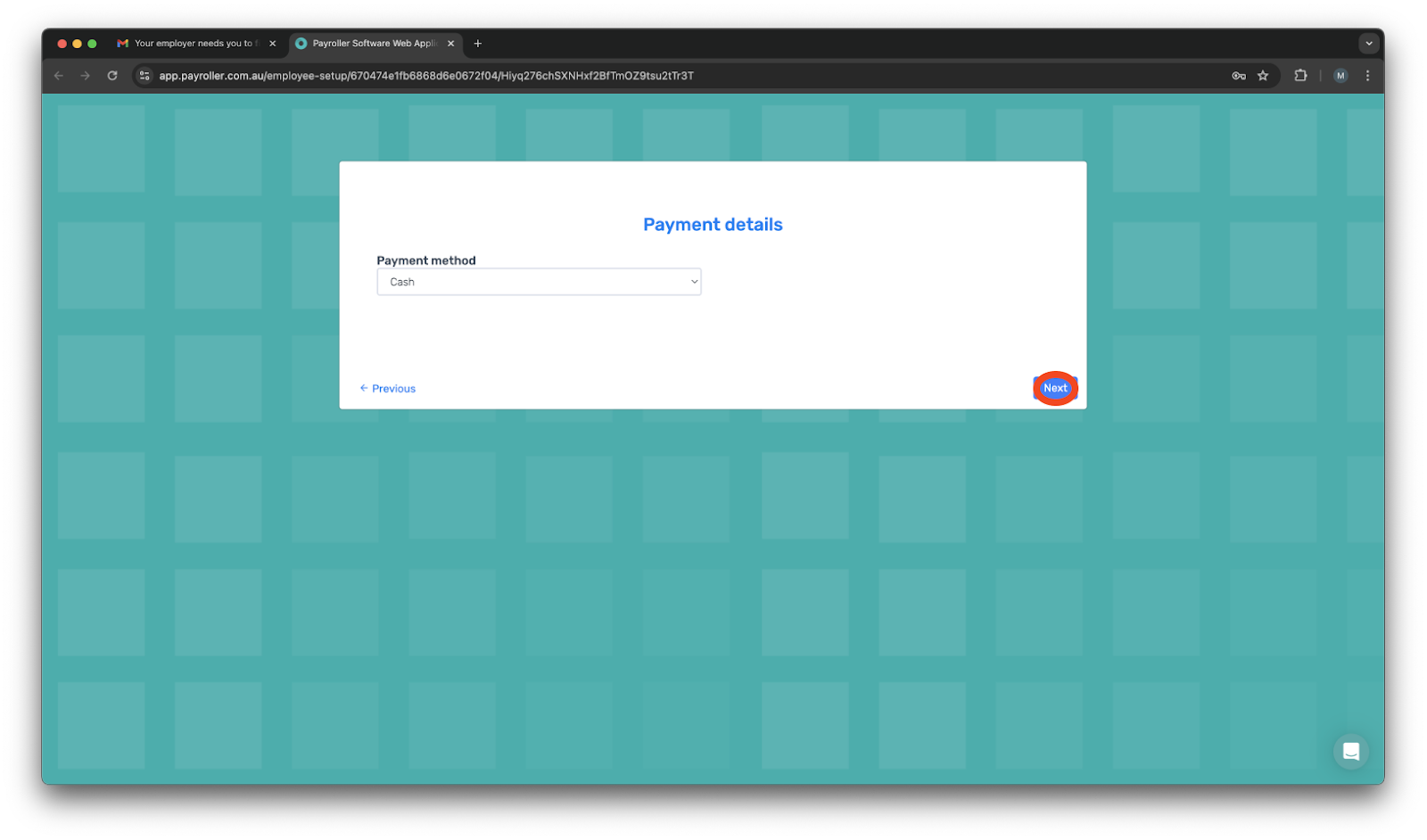 Employee app - How to fill out your employment details as an employee - 4
