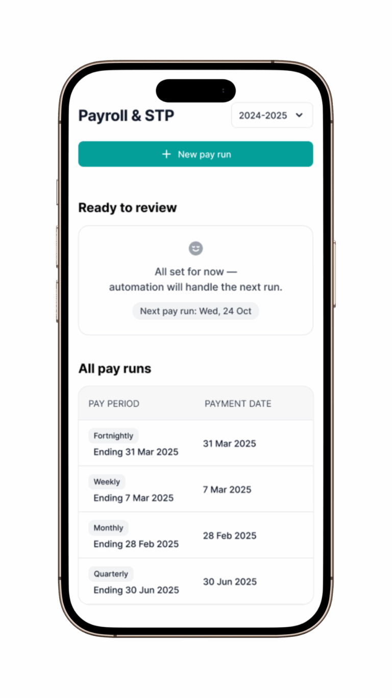 Free STP app - Payroller