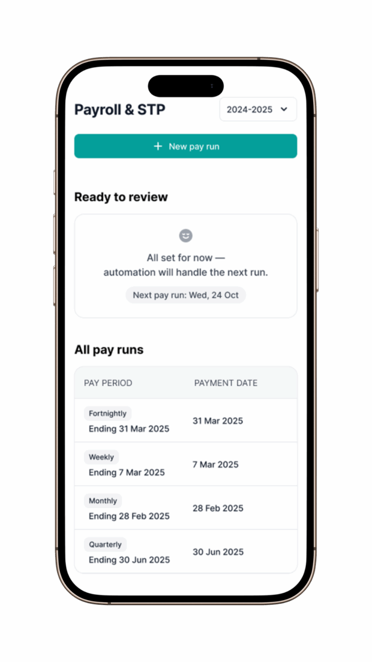 Free_ STP mobile app for employers & accountants