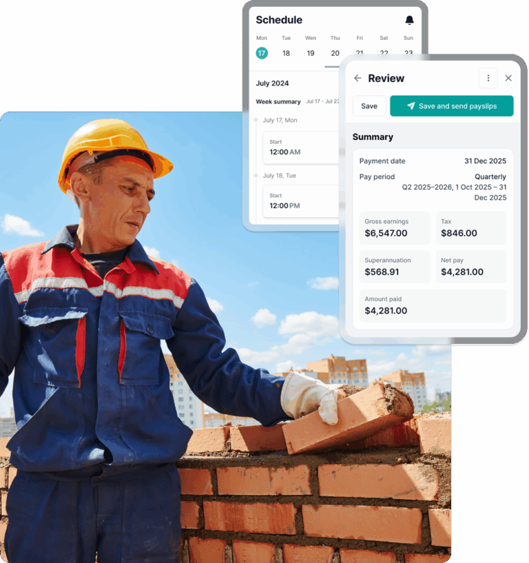 Payroll for bricklayers