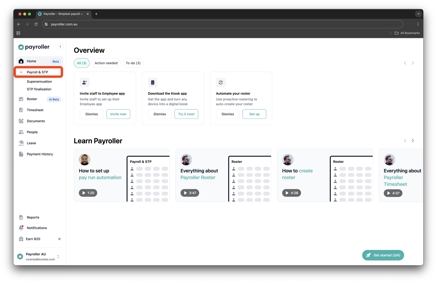 Creating pay runs - How to add Family and domestic violence leave (FDVL) - 1