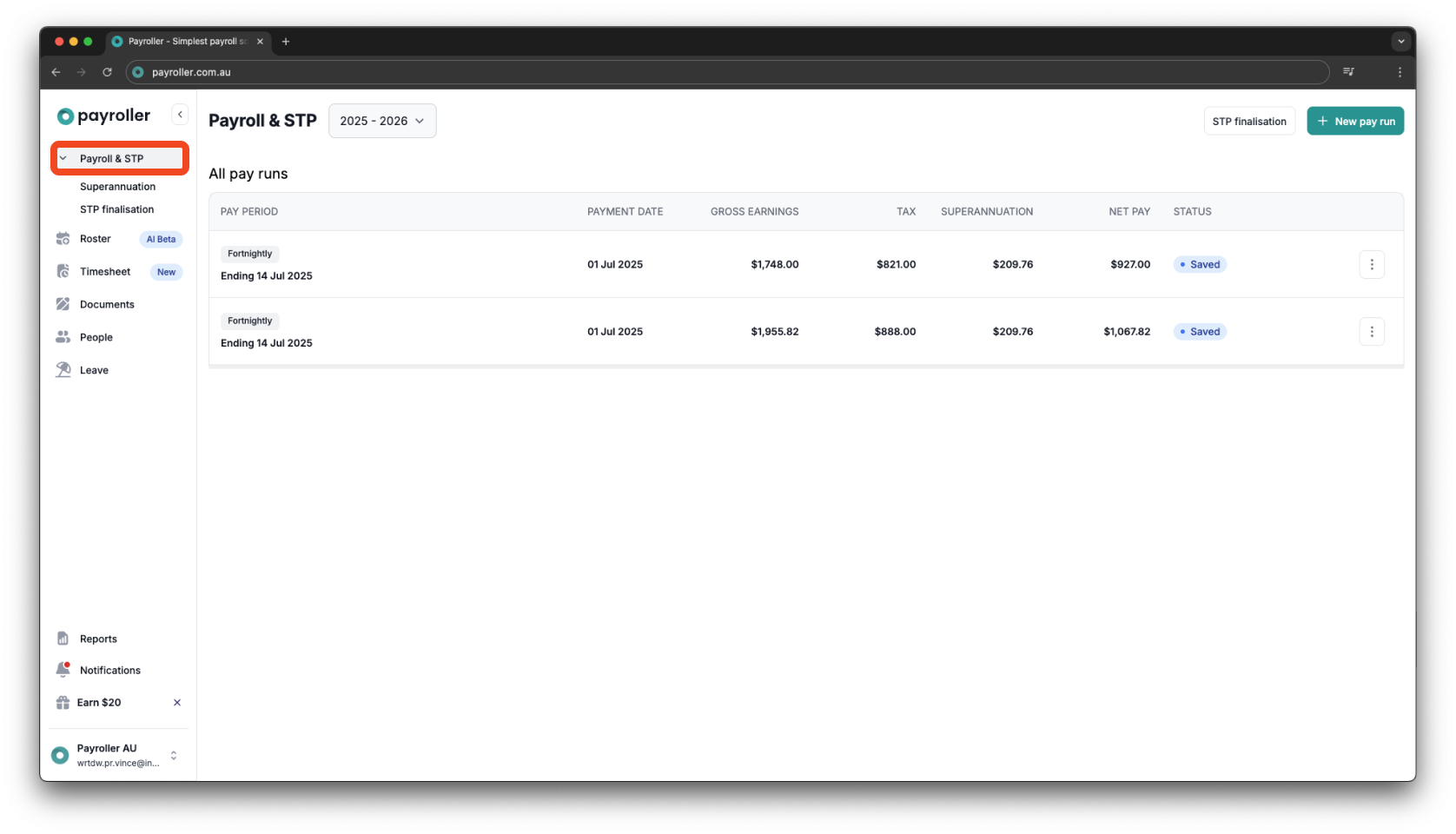 Quick Overview - Enabling and submitting STP - 4