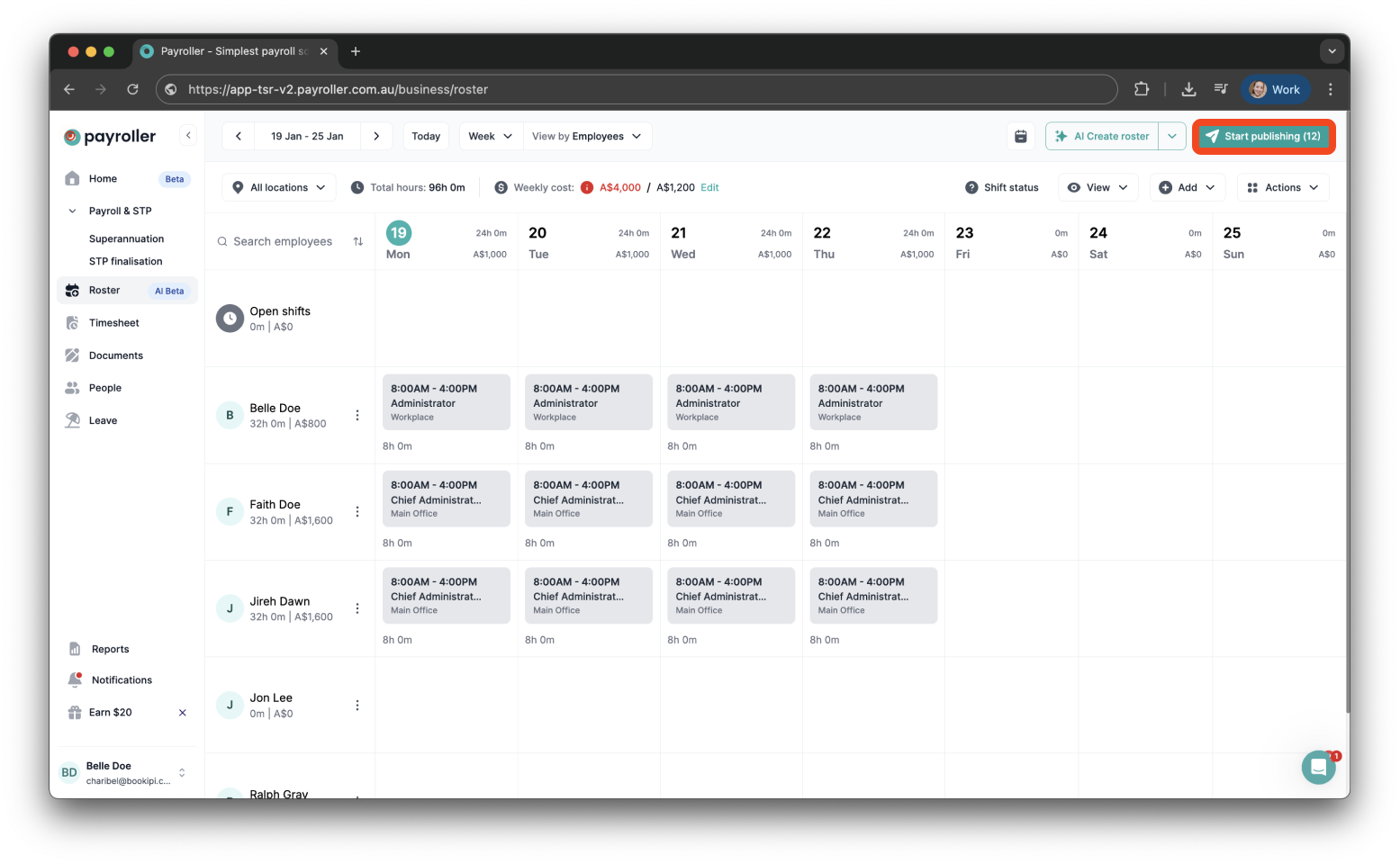 Timesheets and rostering - How to resolve shift conflicts - 4