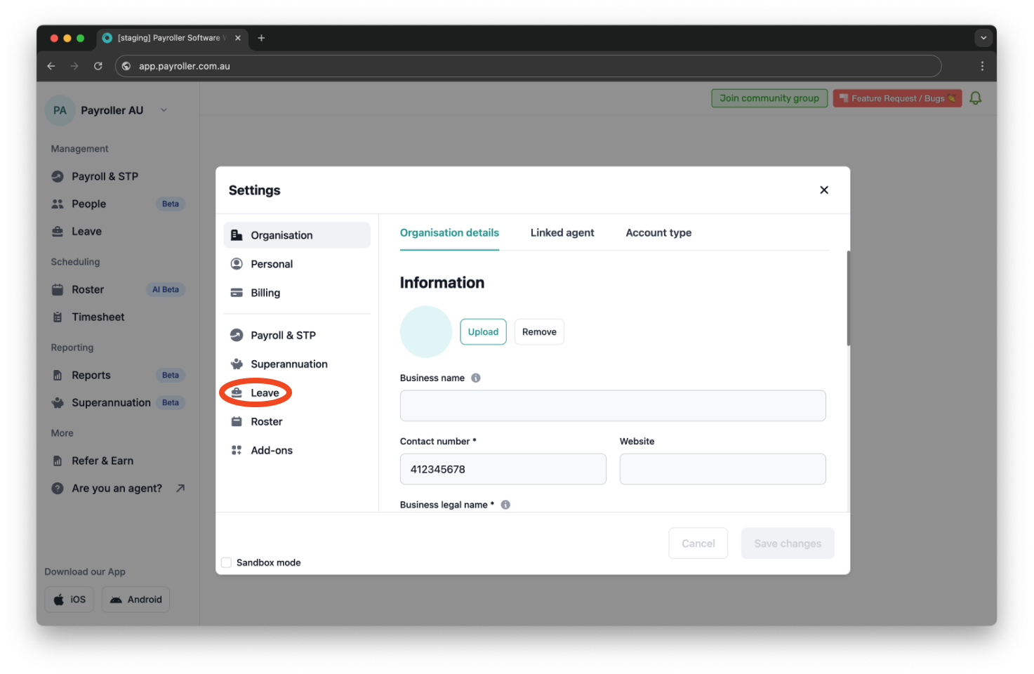Payroller functions - Long Service Leave - 3