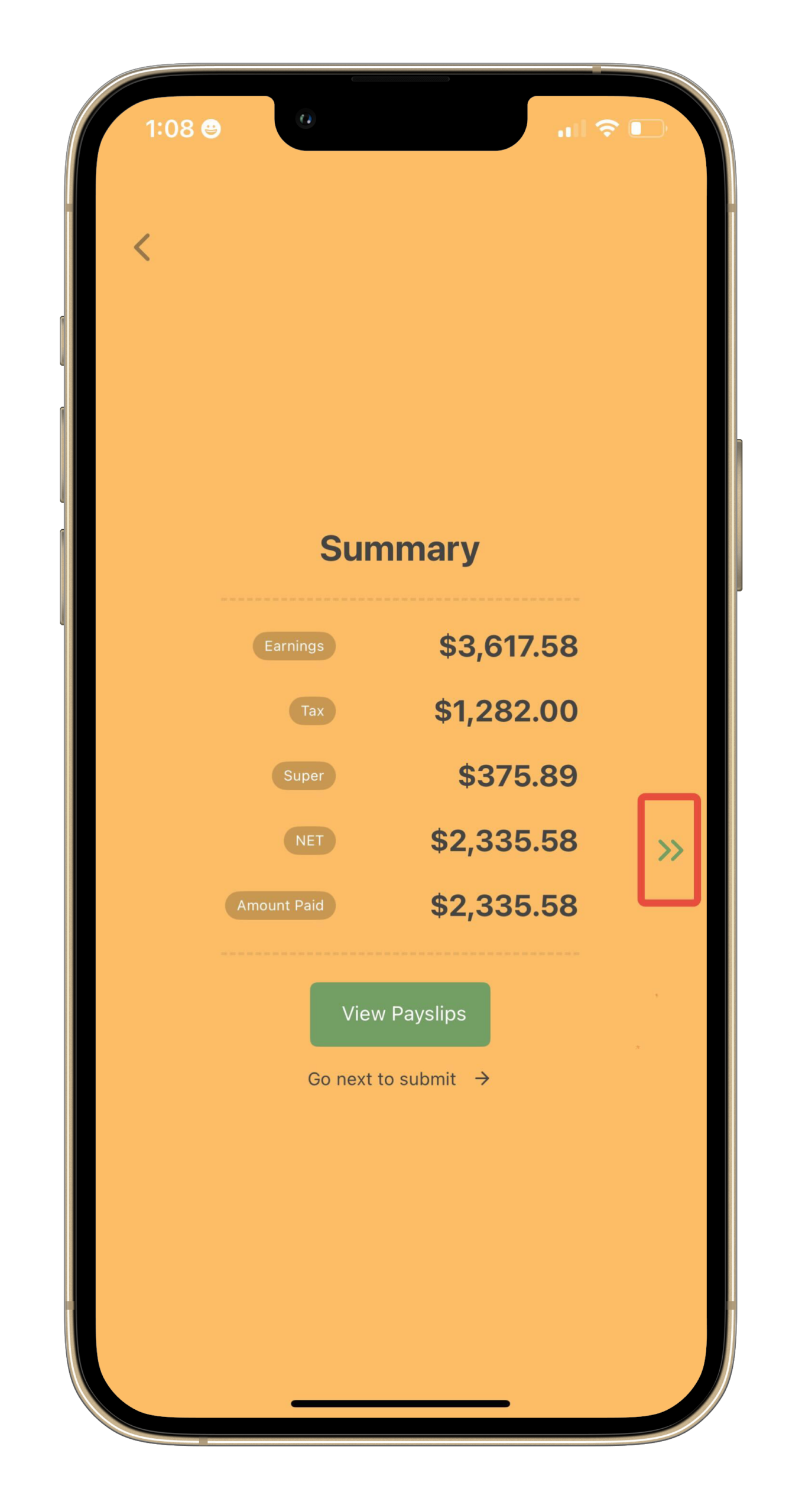 Payroller Mobile App - How to finalise STP on the Payroller mobile app - 7