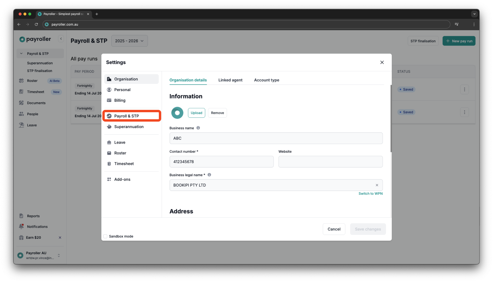 Quick Overview - Enabling and submitting STP - 10