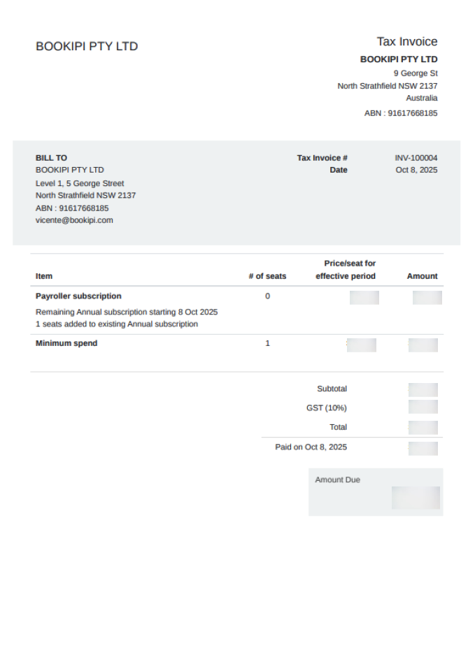 Quick Overview - Signing up for a subscription to create a pay run - 11