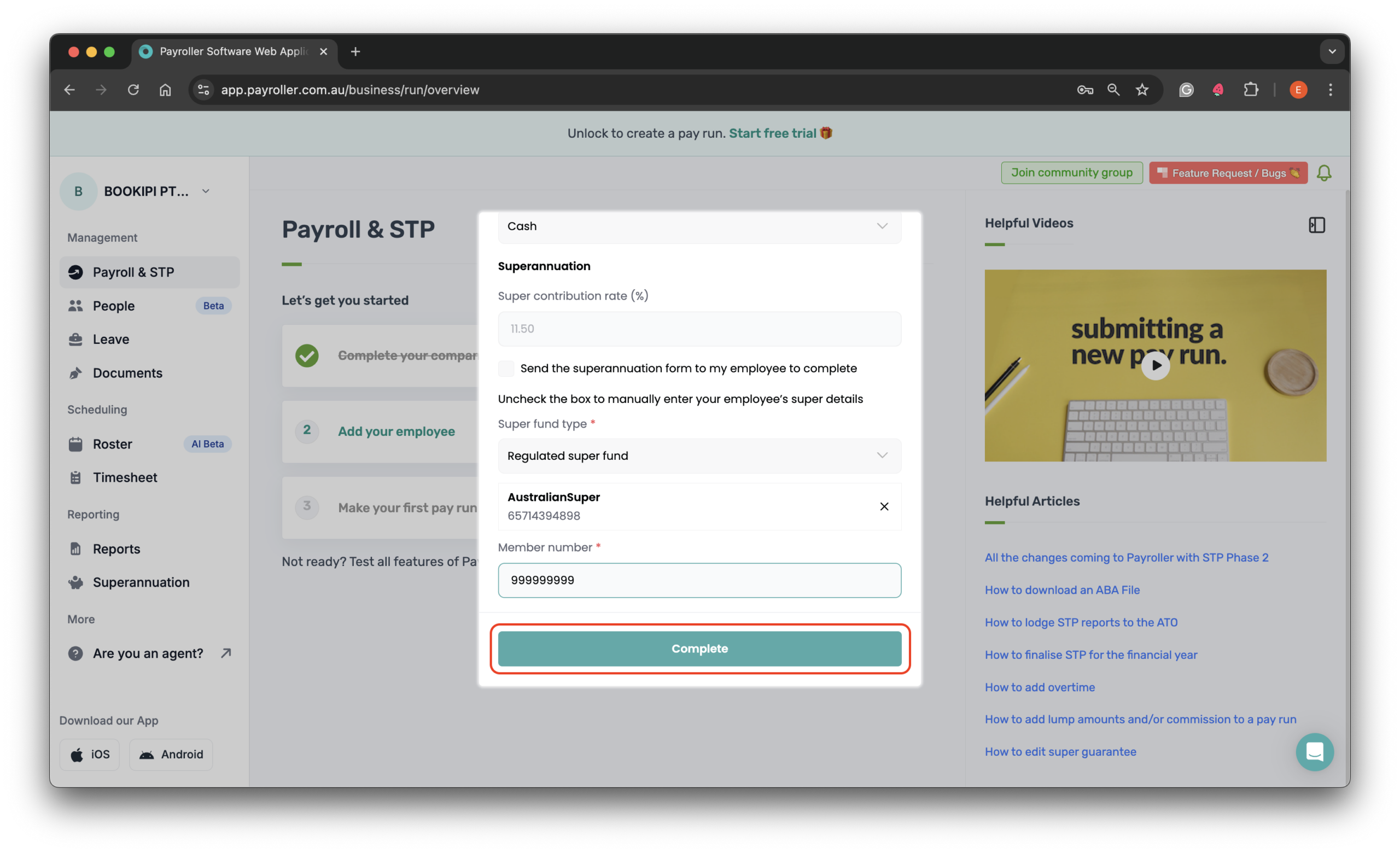 Quick Overview - Adding Employees - 17