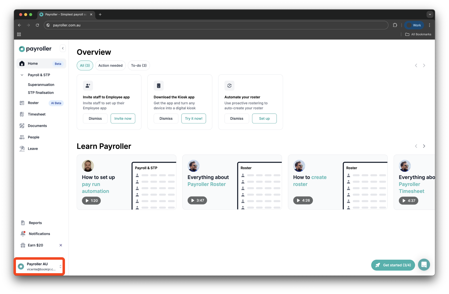 Payroller Employer Subscriptions - Cancelling your subscription as an employer - 1