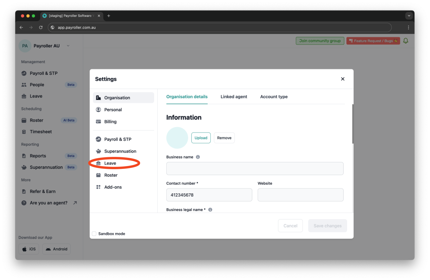 Payroller functions - Long Service Leave - 4