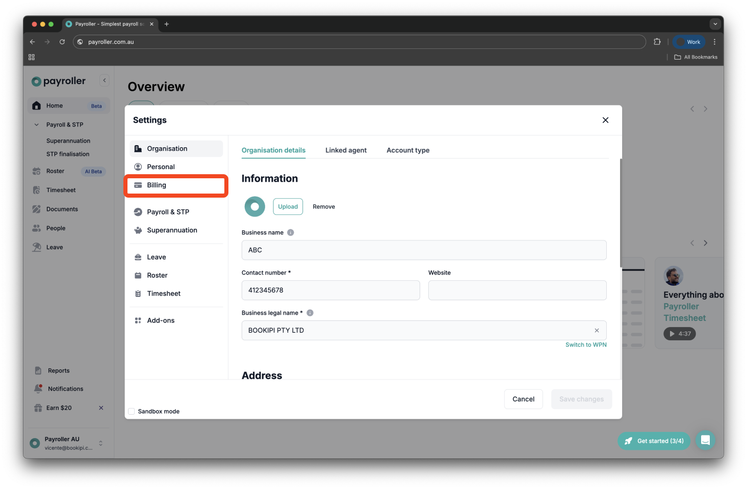 Payroller Employer Subscriptions - Cancelling your subscription as an employer - 3