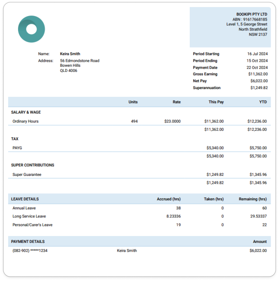 Payroller settings - How to add a logo to your payslips - 5