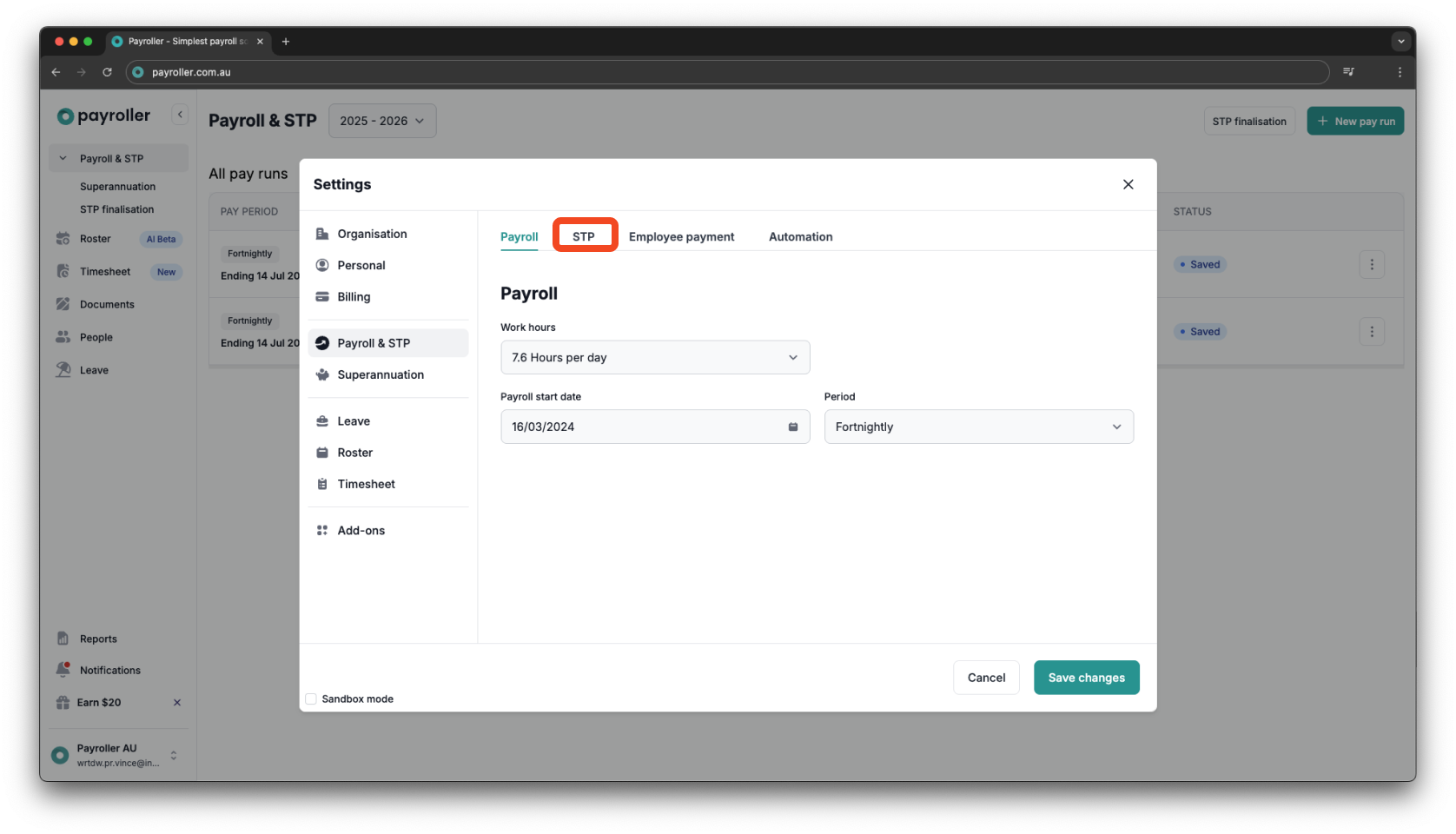 Quick Overview - Enabling and submitting STP - 11