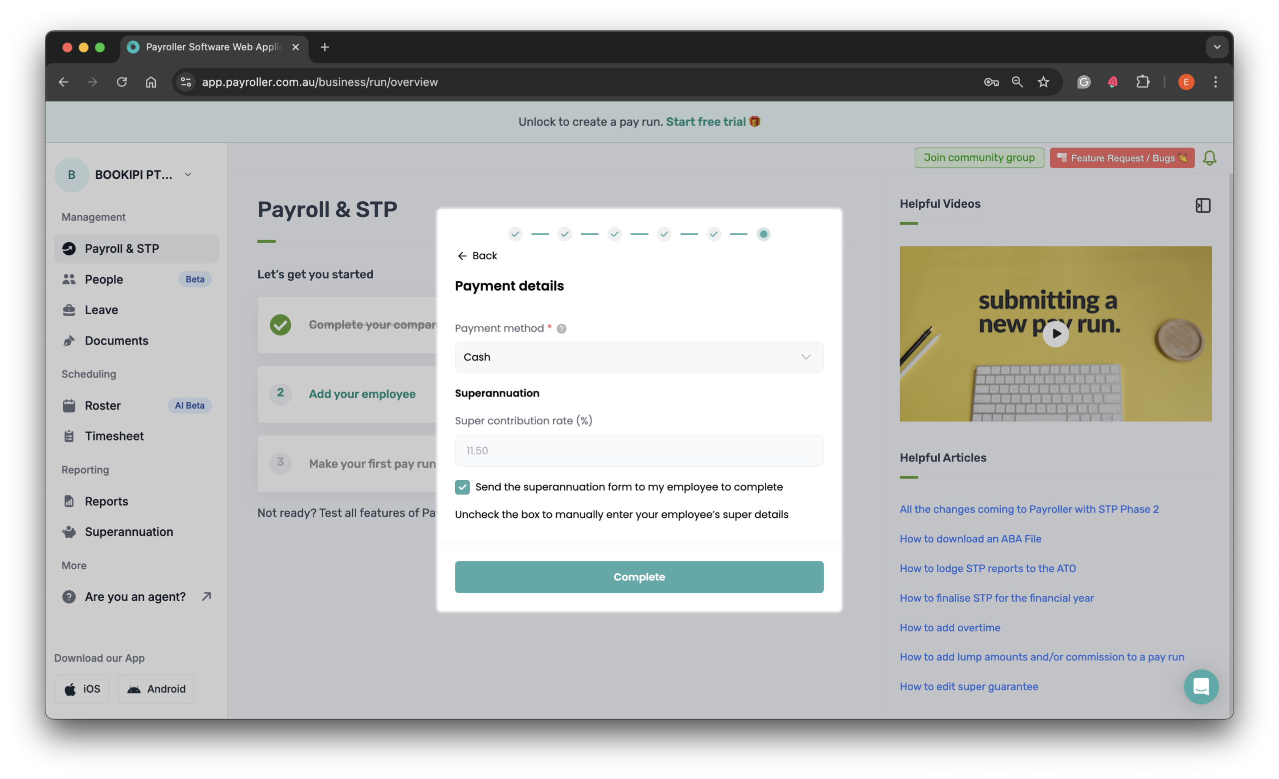 Quick Overview - Adding Employees - 13