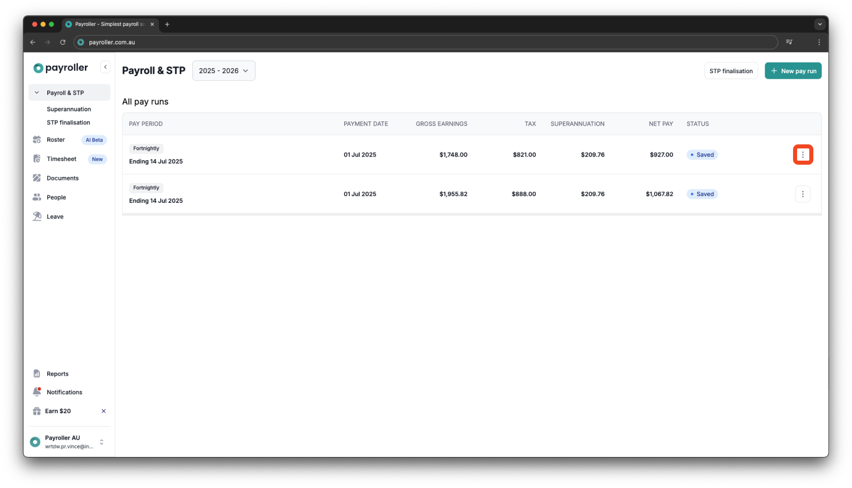 Quick Overview - Enabling and submitting STP - 5