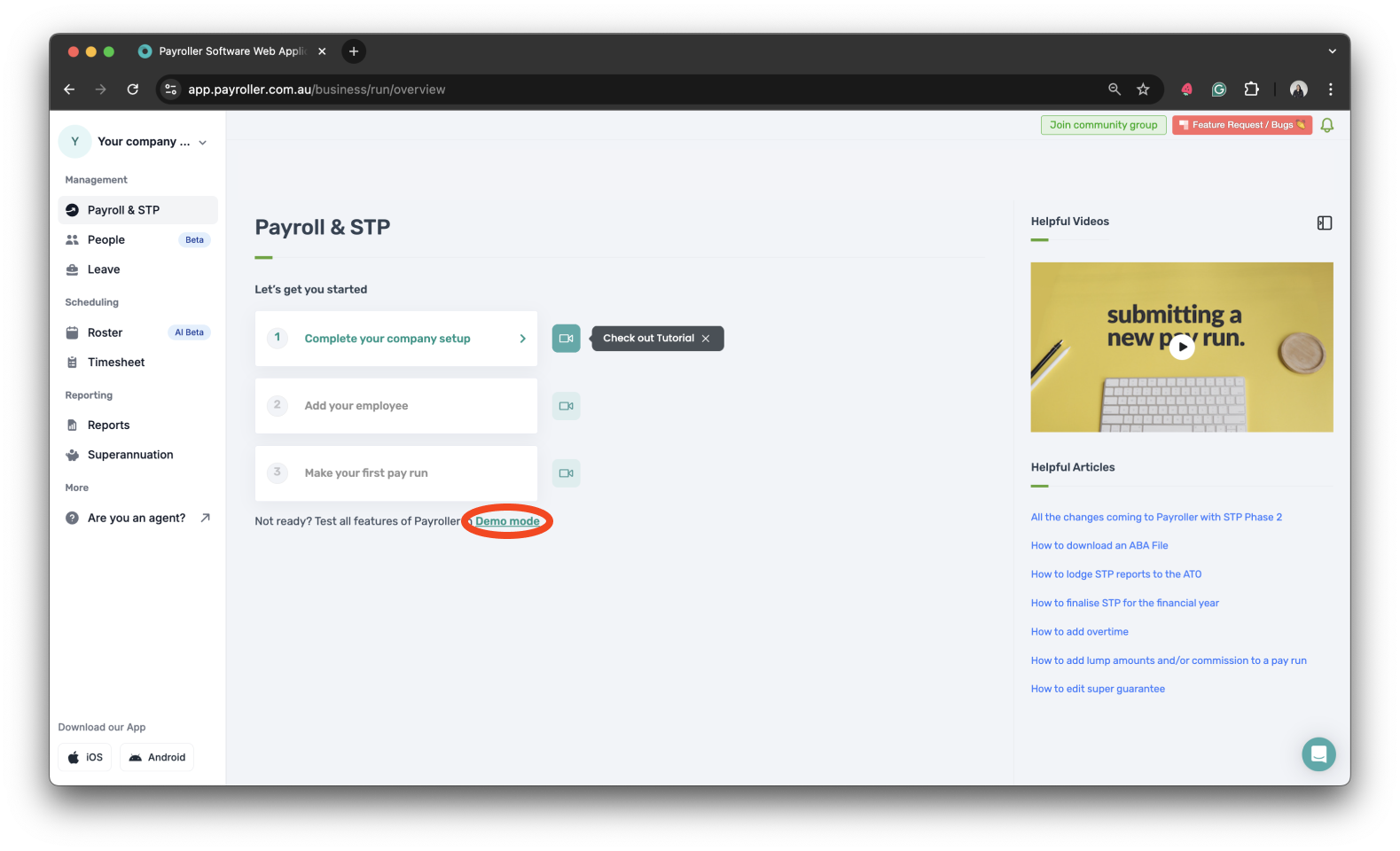 Quick Overview - Try Payroller using our Demo Version - 6