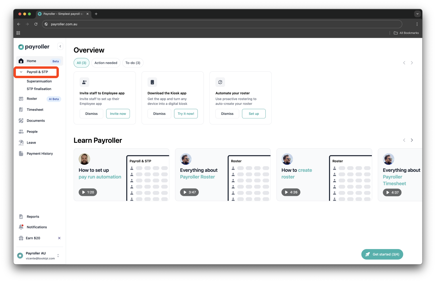 Creating pay runs - Deleting a pay run that has not been submitted to the ATO (draft/done) - 1
