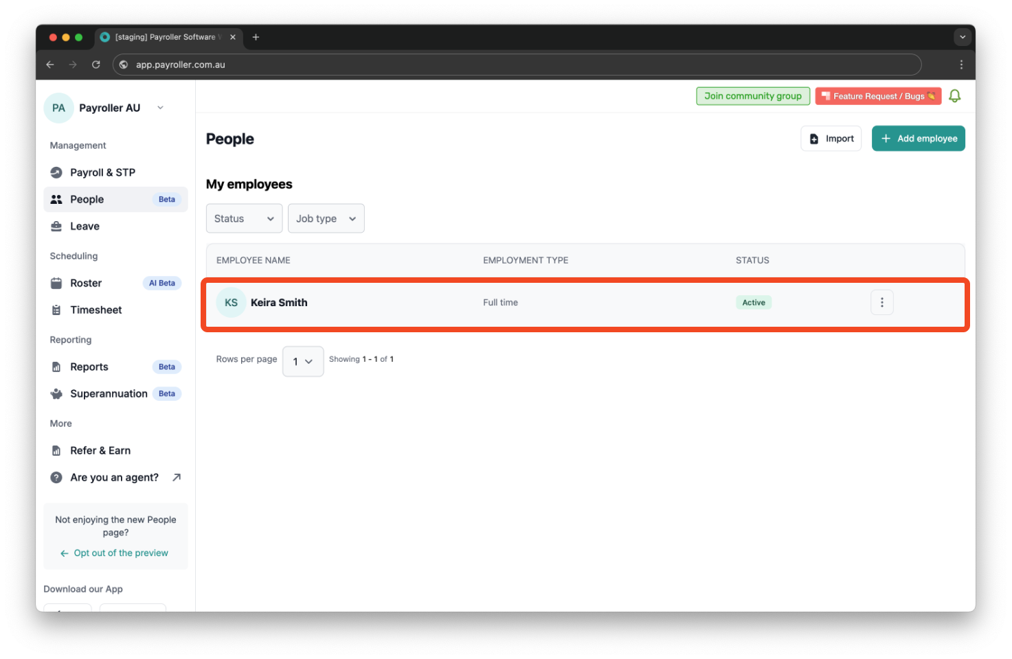 Payroller functions - Long Service Leave - 11
