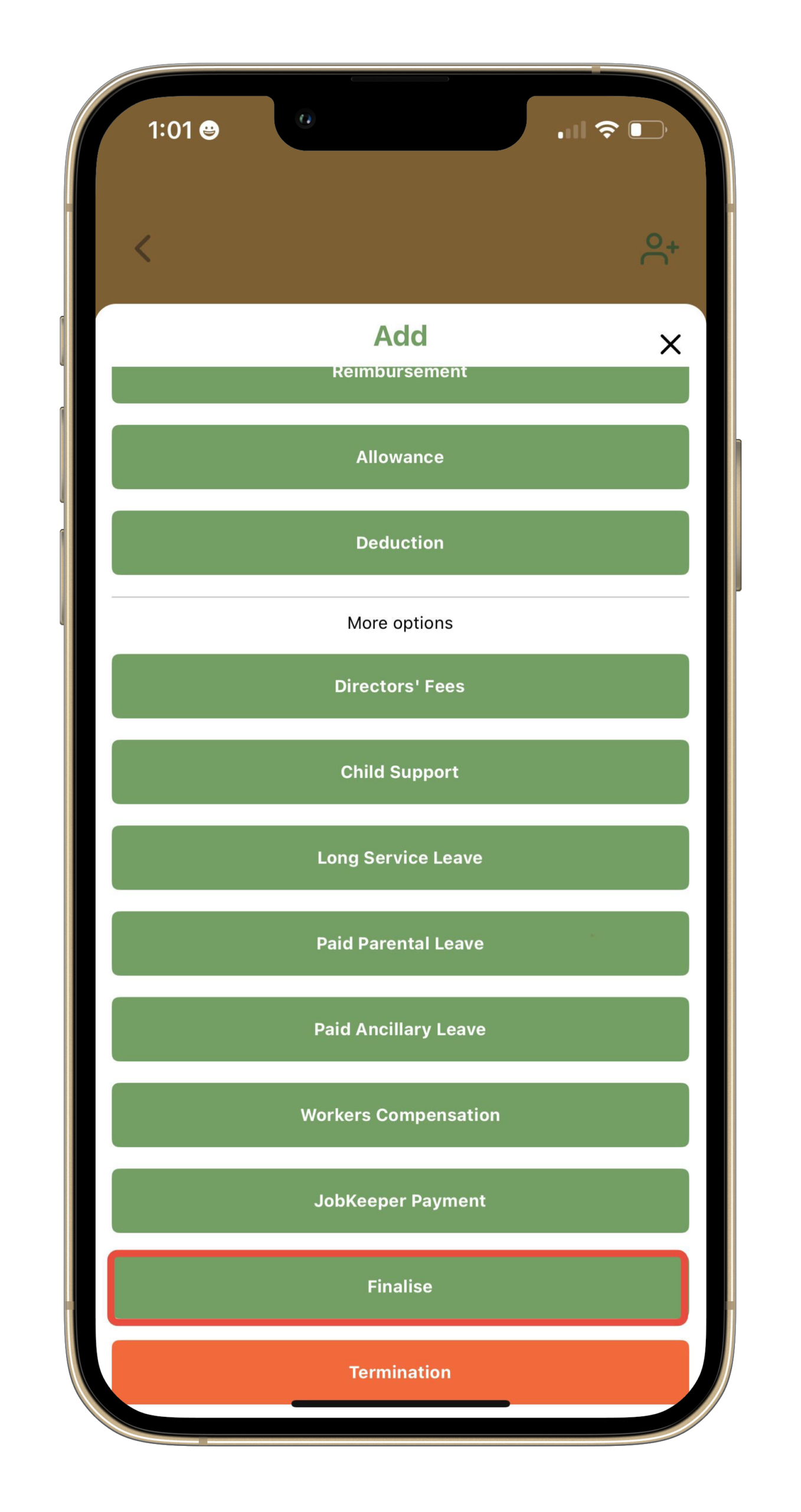 Payroller Mobile App - How to finalise STP on the Payroller mobile app - 4