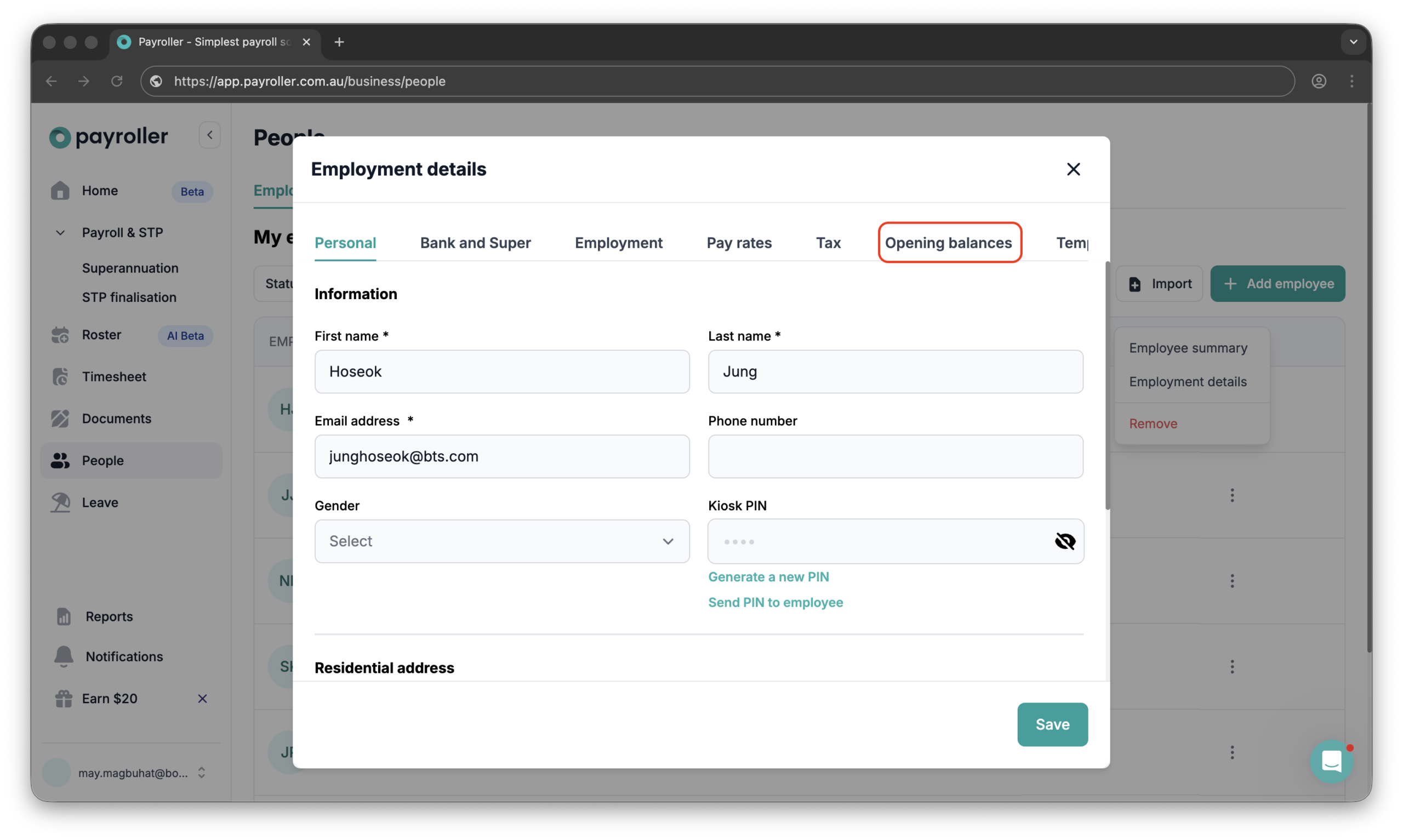 Quick Overview - Changing from another payroll software (Xero, MYOB, Reckon) - 3