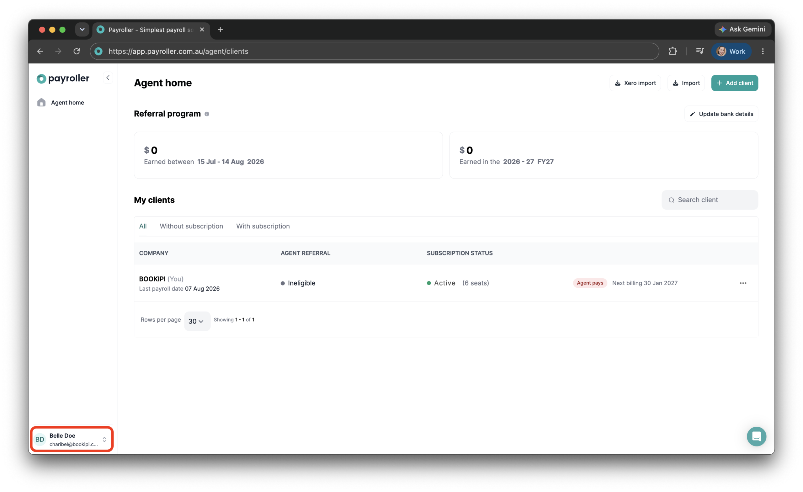 Agent Account - Adding team members - 12